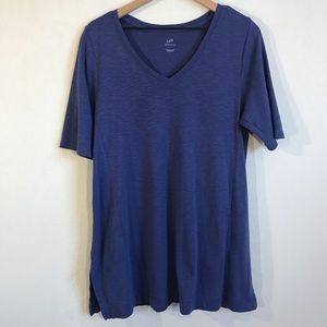 J. Jill Elbow Sleeve Pima Tunic